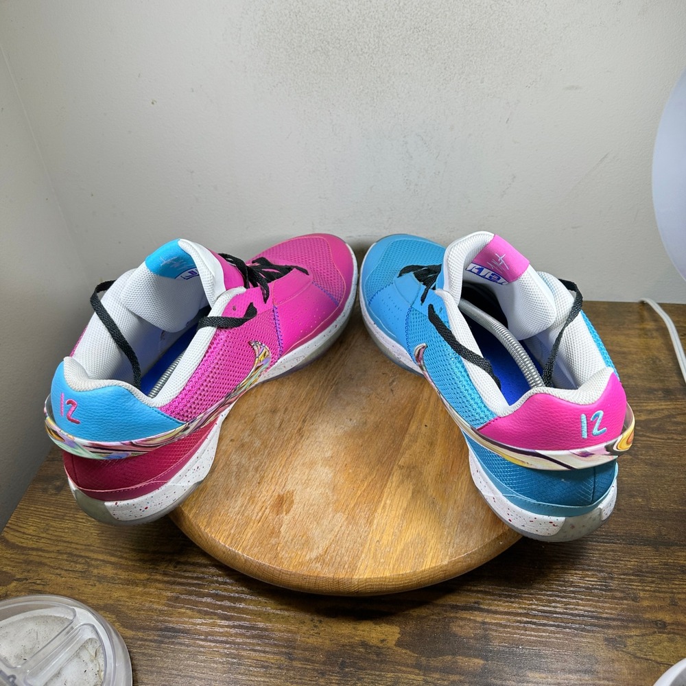 Nike Zoom Freak 1 EYBL Basketball Shoes Men's Size 12 Blue Pink FN5182-900 - Picture 3 of 8